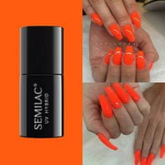 Semilac gél lak 045 Electric Orange 7ml