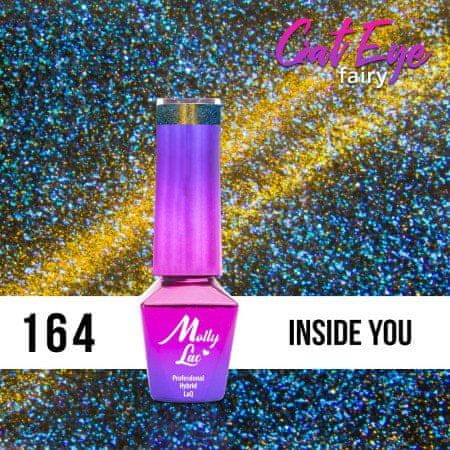 MollyLac 164. MOLLY LAC gél lak - Cat Eye Fairy Inside You 5ml