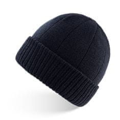 PAOLO PERUZZI Pánska zimná čiapka navy blue beanie