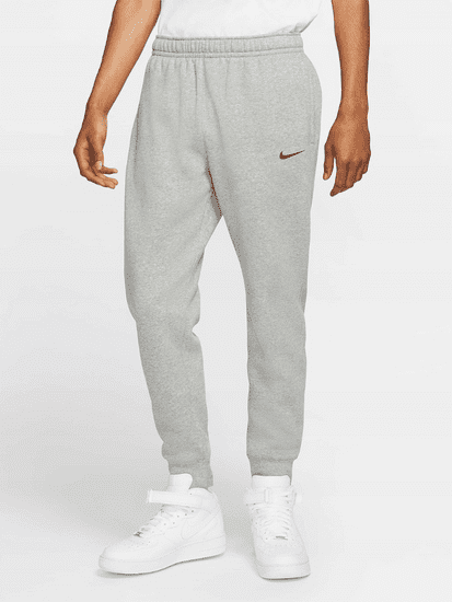 Nike Park Fleece Pants pre mužov, L, Tepláky, Dark Grey Heather/Black, Sivá, CW6907-063