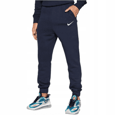 Nike Park Fleece Pants pre mužov, L, Tepláky, Obsidian Blue/White, Modrá, CW6907-451