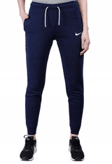 Nike Park Fleece Pants pre ženy, XL, Tepláky, Obsidian Blue/White, Modrá, CW6961-451