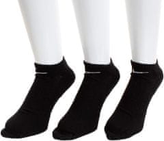 Nike Everyday Cushioned Socks Unisex, S, Ponožky, Black/White, Čierna, SX7673-010