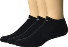 Nike Everyday Cushioned Socks Unisex, S, Ponožky, Black/White, Čierna, SX7673-010