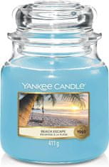 Yankee Candle Classic vonná sviečka v skle stredná Beach Escape 411 g