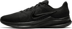 Nike DOWNSHIFTER 11 SHOES pre mužov, 45.5 EU, US11.5, Tenisky, Black/Dark Smoke Grey, Čierna, CW3411-002