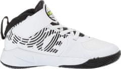 Nike TEAM HUSTLE D 9 (PS) SHOES pre deti, 28.5 EU, US11.5C, Tenisky, White/Black-Volt, Biela, AQ4225-100