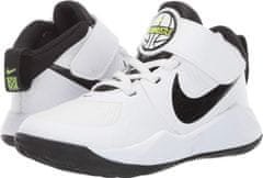 Nike TEAM HUSTLE D 9 (PS) SHOES pre deti, 28.5 EU, US11.5C, Tenisky, White/Black-Volt, Biela, AQ4225-100