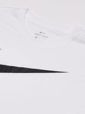 Nike Dri-FIT Park SWOOSH T-Shirt pre mužov, XL, Tričko, White/Black, Biela, CW6936-100