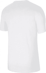 Nike Dri-FIT Park SWOOSH T-Shirt pre mužov, XL, Tričko, White/Black, Biela, CW6936-100