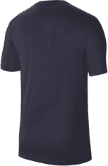 Nike Dri-FIT Park SWOOSH T-Shirt pre mužov, M, Tričko, Obsidian Blue/White, Modrá, CW6936-451