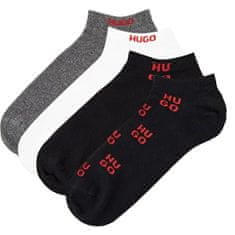 Hugo Boss 4 PACK - pánske ponožky HUGO 50502013-960 (Veľkosť 40-46)