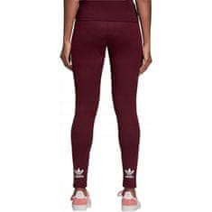 Adidas Nohavice výcvik bordó 147 - 151 cm/XXS Trefoil Tight