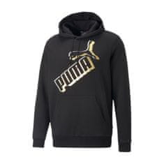 Puma Mikina čierna 188 - 191 cm/XL Ess Big Logo Hoodie