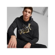 Puma Mikina čierna 188 - 191 cm/XL Ess Big Logo Hoodie