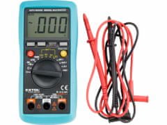 Extol Premium Multimeter digitálny s automatickou voľbou rozsahov, EXTOL PREMIUM