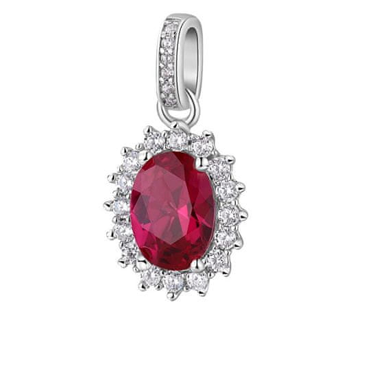 Brosway Elegantný strieborný prívesok Fancy Passion Ruby FPR13