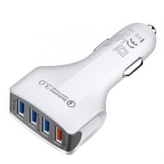 4Car Usb adaptér do auta 12-24V 4v1