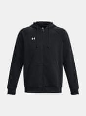 Under Armour Mikina UA Rival Fleece FZ Hoodie-BLK XXL