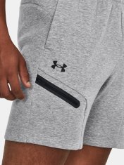 Under Armour Kraťasy UA Unstoppable Flc Shorts-GRY M