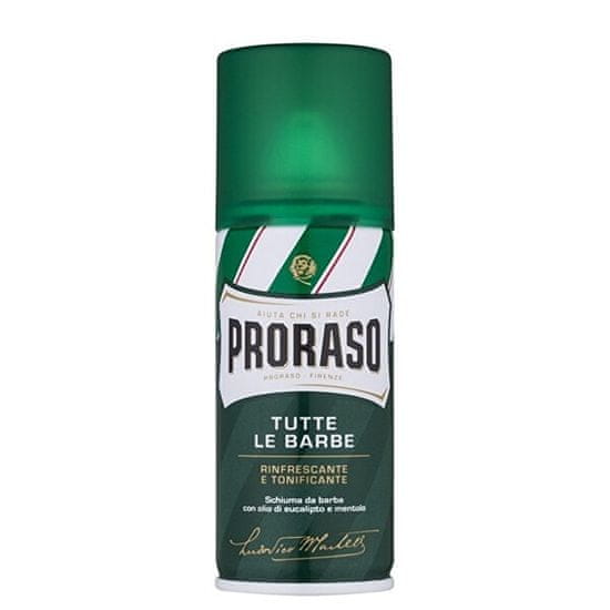 Proraso Osviežujúca pena na holenie Green Eukalyptus (Shaving Foam) 100 ml