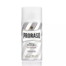 Proraso Cestovná pena na holenie pre citlivú pokožku White Zelený čaj (Shaving Foam) 50 ml