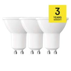 EMOS LED žiarovka Classic MR16 / GU10 / 3,8 W (30 W) / 320 lm / teplá biela