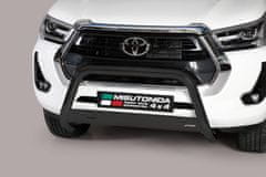 J&J Automotive Predné rámy pre Toyota Hilux 2021-vyššie 63mm čierny