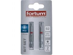 Fortum Hrot krížový phillips, sada 2ks, PH 3x50mm, S2