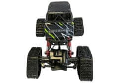 Mamido Auto na diaľkové ovládanie Climber 4x4 R / C čierno-zelené