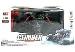 Mamido Auto na diaľkové ovládanie Climber 4x4 R / C čierno-zelené