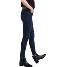 Levis  Dámske Rifle 720 High Rise Super skinny Modrá 25/30