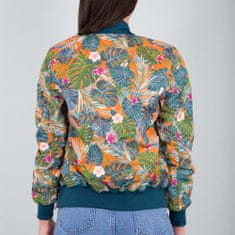 Alpha Industries  MA-1 VF Flowerprint Wmn Dámska bunda prechodná Modrá L