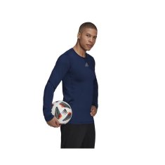 Adidas Tričko tmavomodrá M Techfit Climawarm LS