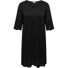 Only Carmakoma Dámske šaty CARSUMMER Regular Fit 15309315 Black (Veľkosť 4XL)