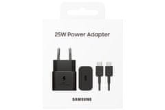 SAMSUNG rýchlonabíjačka EP-T2510, 25W Black