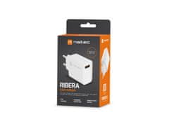 Natec Univerzálna nabíjačka RIBERA 18W 1X USB-A, biela