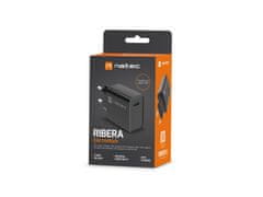 Natec Univerzálna nabíjačka RIBERA 20W 1X USB-C, čierna