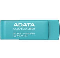 A-Data UC310 ECO/128GB/USB 3.2/USB-A/Zelená