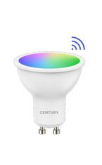 Century CENTÚRY LED SMART WIFI GU10 120d 6W CCT RGB/2700-6500K 120d DIM Tuya WiFi