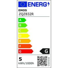 EMOS EMOS Chytrá LED žiarovka GoSmart MR16 / GU10 / 4,8 W (35 W) / 400 lm / RGB / stmievateľná / Zigbee ZQZ832R