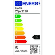 EMOS EMOS Chytrá LED žiarovka GoSmart sviečka / E14 / 4,8 W (40 W) / 470lm / RGB / stmievateľná / Wi-Fi ZQW322R