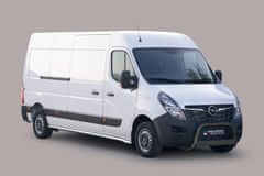 J&J Automotive Predné rámy pre Opel Movano 2020-vyššie 63mm čierny