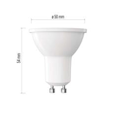 EMOS LED žiarovka Classic MR16 / GU10 / 3,8 W (30 W) / 320 lm / studená biela