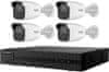 HiWatch Network KIT - 4x kamery HWI-B480H(C) + 1x NVR HWN-4108MH-8P(D) (HWN-4108MH-8P(D)HWI-B480H(C))