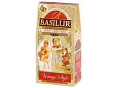 Basilur BASILUR Veselé Vianoce - Čierny lisovaný čaj z Cejlonu s prídavkom jablka, zázvoru a vanilky, 85 g x1