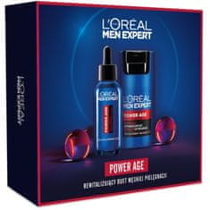 shumee Men Expert Power Age sada séra s kyselinou hyalurónovou 30 ml + revitalizačný hydratačný krém 50 ml