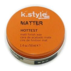 shumee K.Style Matter Matt Finish Wax flexibilný matujúci vlasový stylingový vosk 50ml