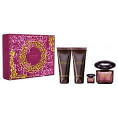 shumee Crystal Noir set toaletná voda v spreji 90ml + toaletná voda v spreji 5ml + telové mlieko 100ml + sprchový gél 100ml