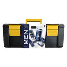 shumee Men Tech Master set pena na holenie 200 ml + roll-on antiperspirant 50 ml + sprchový gél 250 ml + balzam po holení 100 ml